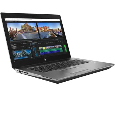 HP ZBook 17 G5 Mobile Workstation - 8th Gen Ci7 HexaCore 16GB 256GB SSD 04GB NVIDIA Quadro P2000 GDDR5 17.3" Touch Screen Full HD 1080p IPS eDP AG 300 nits Display Backlit KB ThunderBolt 3 FP Reader B&O Play (Silver, Open Box)